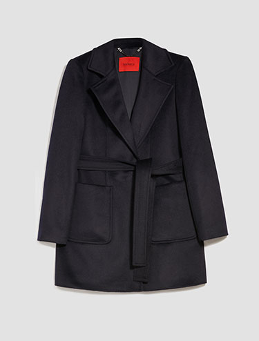 Shortrun wool coat - midnight blue - MAX&Co.